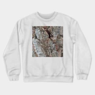 Cork Oak Tree Bark Texture 4 Crewneck Sweatshirt